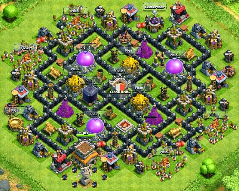 maps clash of clan hdv 8 maps clash of clan hdv 8